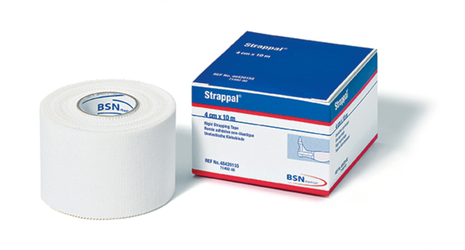 STRAPPAL WHITE 4 CM RETAIL PACK, WHITE, packshot