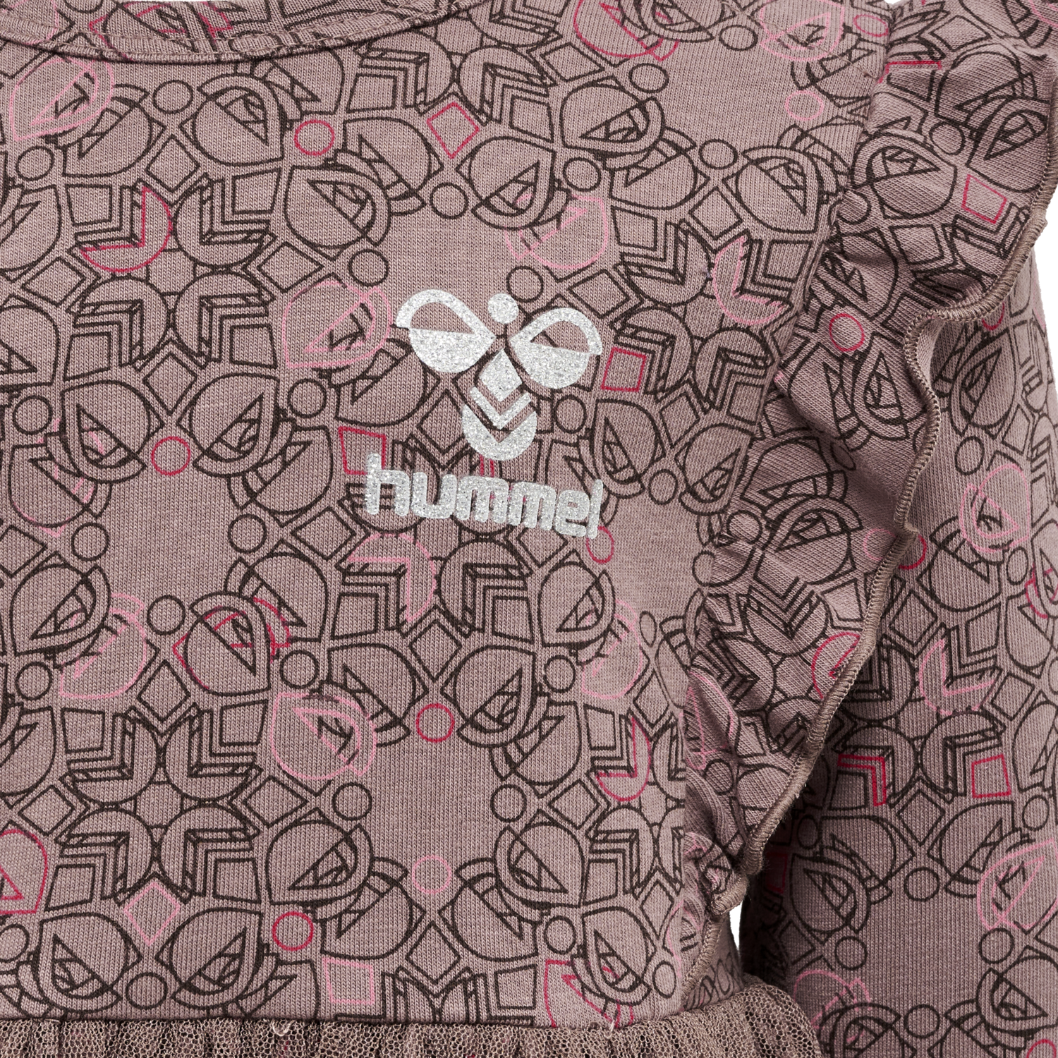 hmlFIA DRESS L/S, DEEP TAUPE, packshot