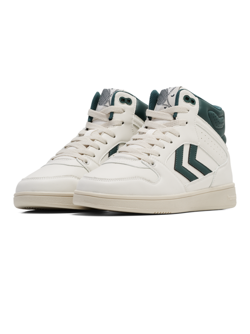 ST POWER PLAY MID PL, MARSHMALLOW/RAIN FOREST, packshot