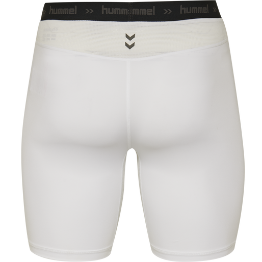 HML FIRST PERFORMANCE TIGHT SHORTS, WHITE, packshot