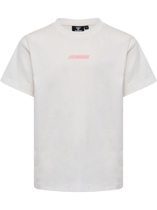 hmlELLA T-SHIRT S/S, MARSHMALLOW hmlELLA T-SHIRT S/S, MARSHMALLOW, packshot
