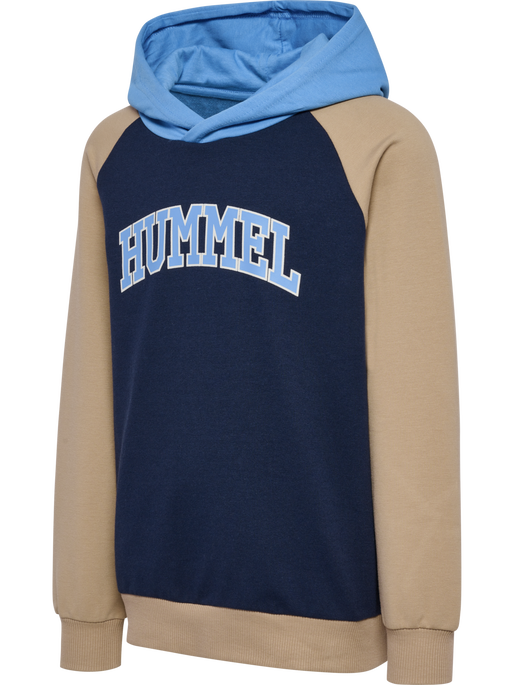 hmlESSEN HOODIE, BLACK IRIS, packshot