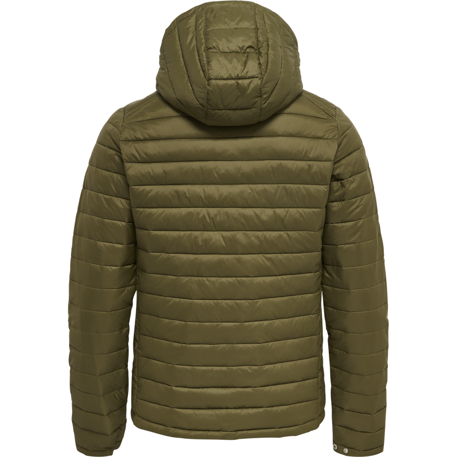 hmlRED QUILTED HOOD JACKET, DARK OLIVE, packshot
