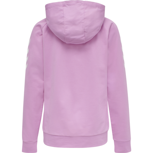 HMLGO COTTON ZIP HOODIE WOMAN, ORCHID HMLGO COTTON ZIP HOODIE WOMAN, ORCHID, packshot