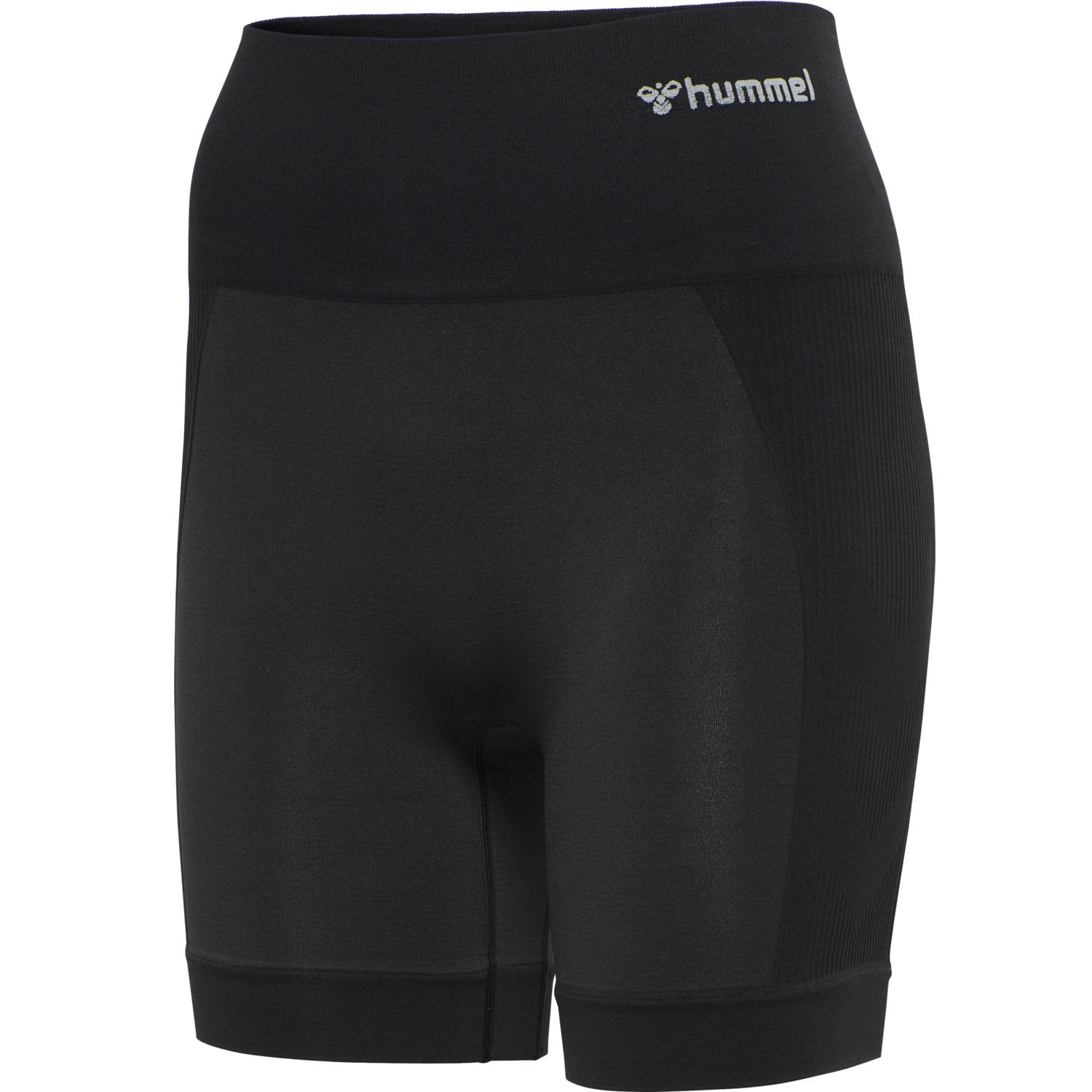 hmlTIF SEAMLESS SHORTS, BLACK, packshot