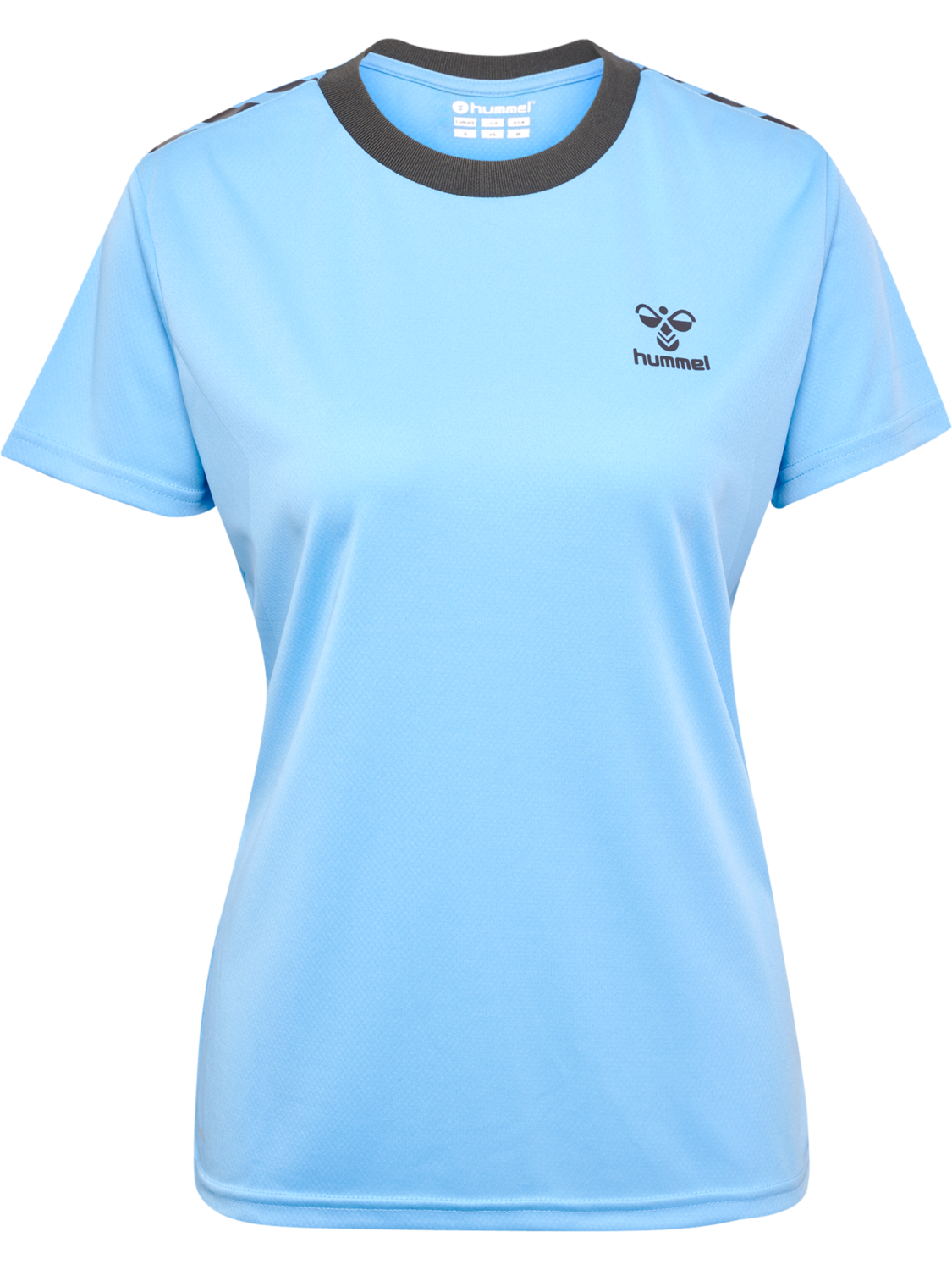 hmlSTALTIC POLY JERSEY S/S WOMAN, BALTIC SEA, packshot