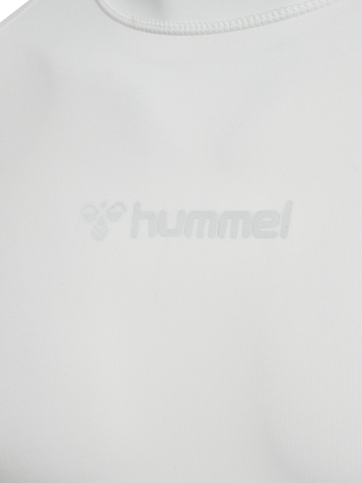 hmlBL PERFORMANCE TEE L/S, WHITE, packshot