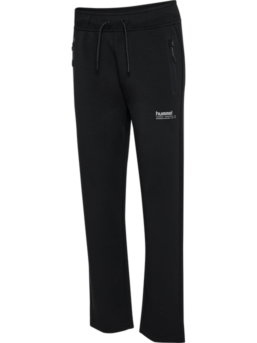 hmlTECH FLEECE W PANTS, BLACK, packshot
