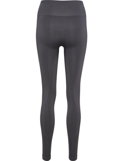 hmlTIF SEAMLESS HIGH WAIST TIGHTS, BLACKENED PEARL, packshot