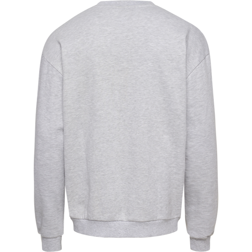 hmlLP10 BOXY SWEATSHIRT, LIGHT GREY MELANGE, packshot