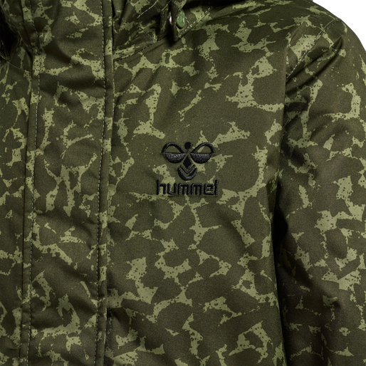hmlURBAN TEX JACKET, OLIVE NIGHT, packshot
