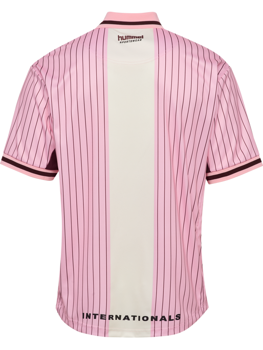 hmlLOOSE FB JERSEY S/S STRIPED, PINK-A-BOO, packshot
