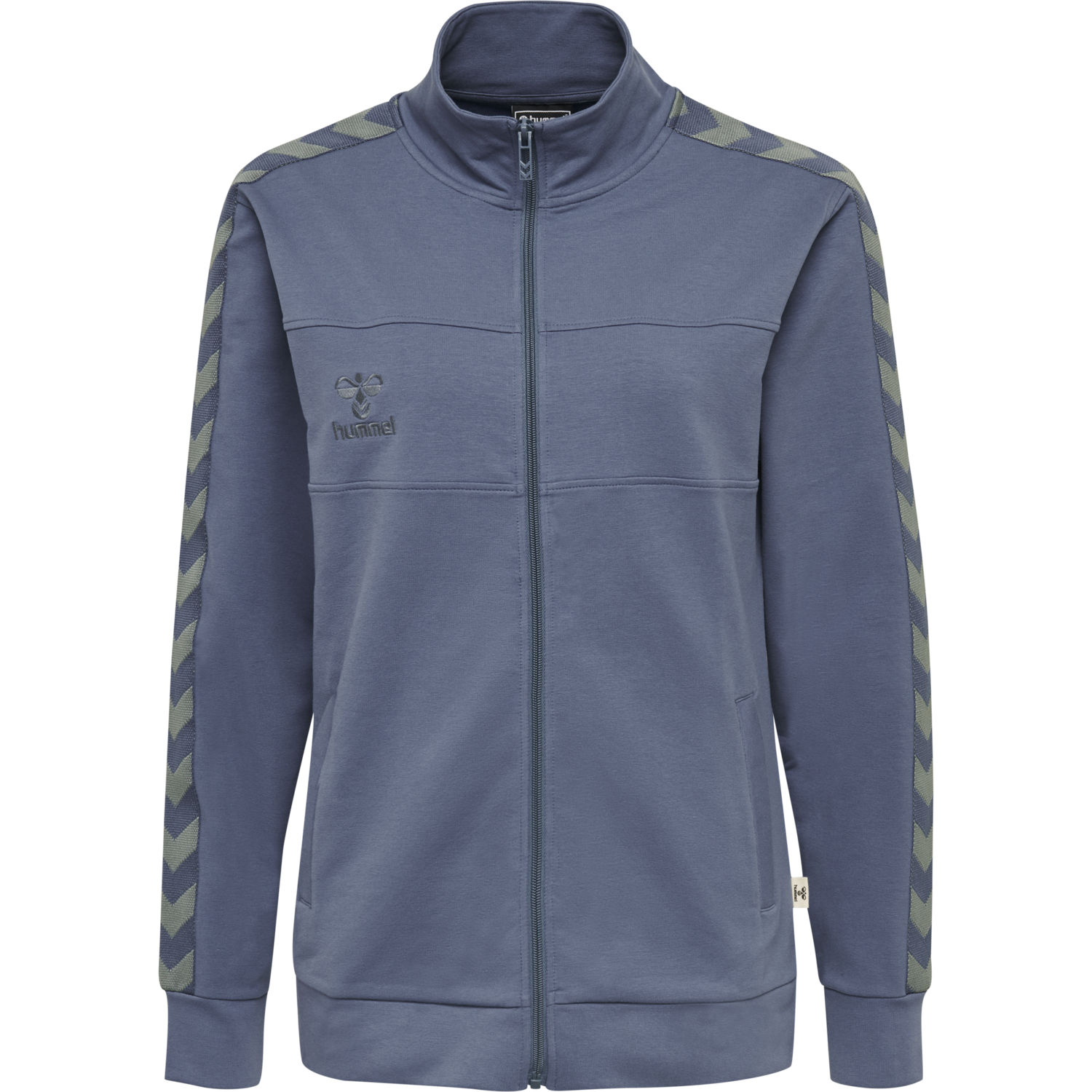 hmlMOVE CLASSIC ZIP JACKET WOMAN, BERING SEA, packshot