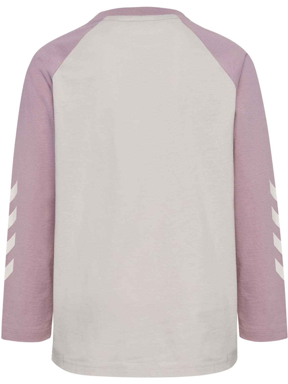 hmlJR LOGO T-SHIRT L/S, SEA FOG, packshot