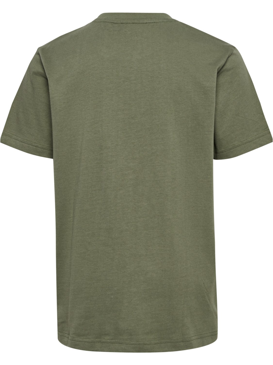 hmlLEO T-SHIRT S/S, DUSTY OLIVE, packshot