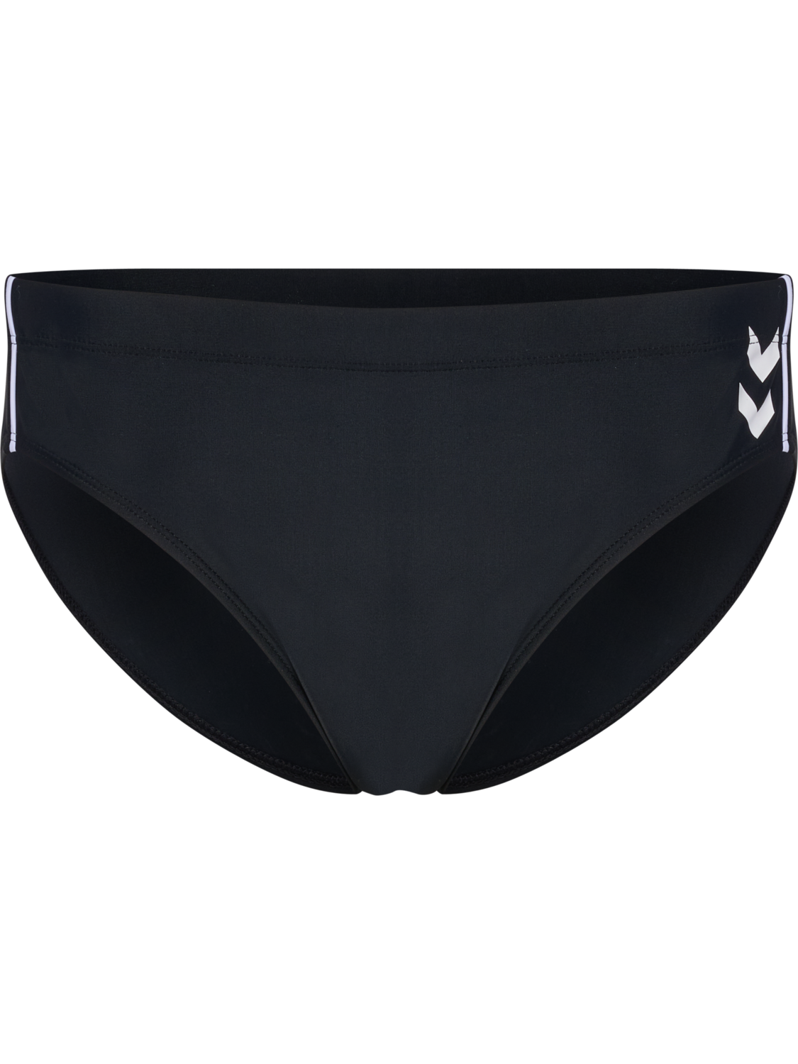 hmlPULSE PIPING SWIM BRIEF, BLACK, packshot