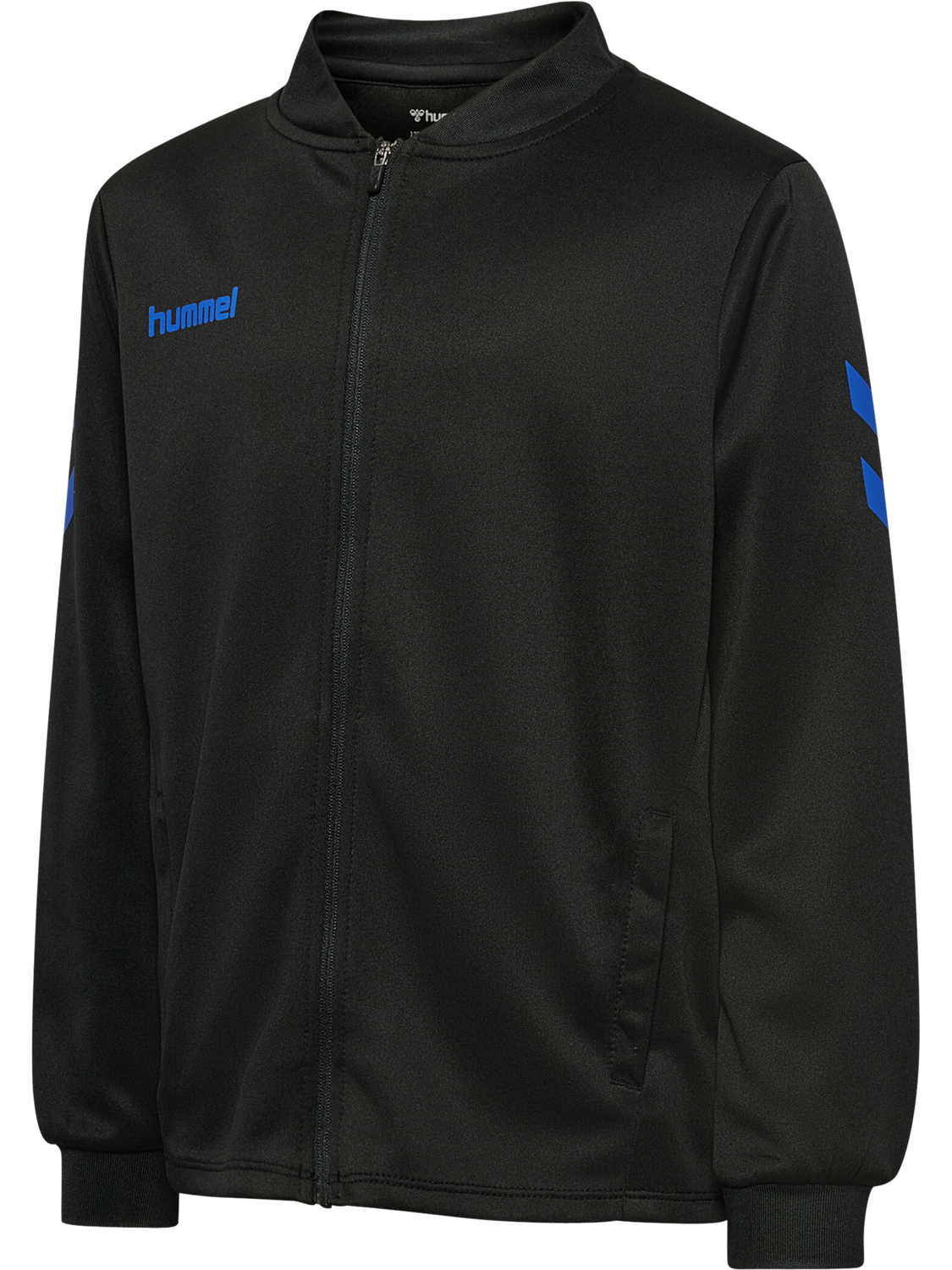 hmlBLAZE CLUB 26 TRACKSUIT KIDS, BLACK/BLUE, packshot