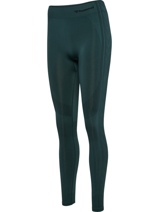 hmlMT SHAPING SEAMLESS MW TIGHTS, GREEN GABLES, packshot