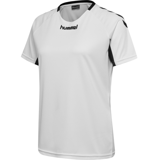 CORE TEAM JERSEY WOMAN S/S, WHITE, packshot