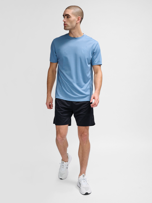 hmlACTIVE PL JERSEY S/S, CORONET BLUE, model