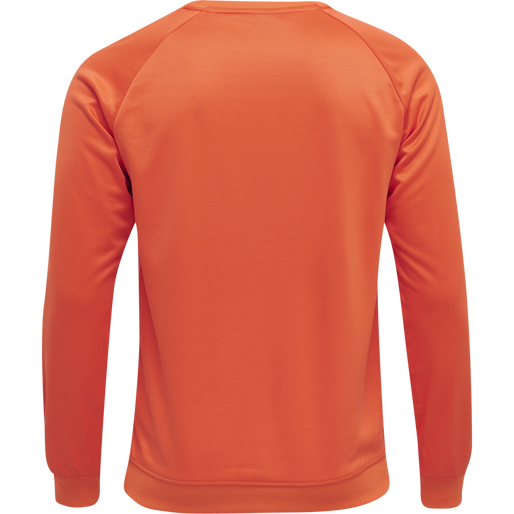 hmlPROMO POLY SWEATSHIRT, NASTURTIUM **DO NOT USE, packshot