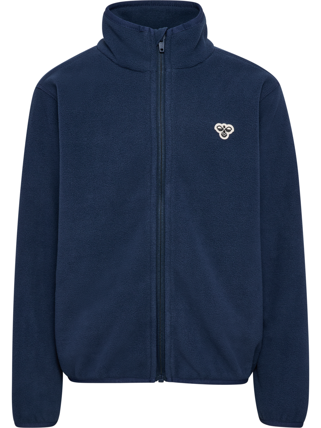 hmlJR FLEECE ZIP JACKET BEE, DRESS BLUES, packshot