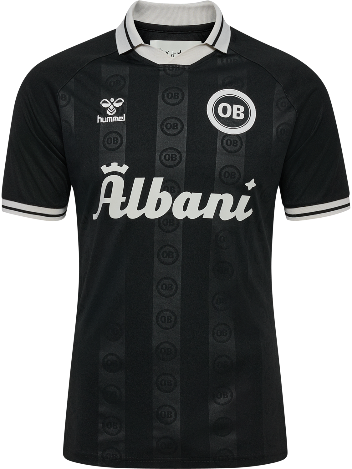 OB 24/25 PREGAME JERSEY S/S, BLACK, packshot