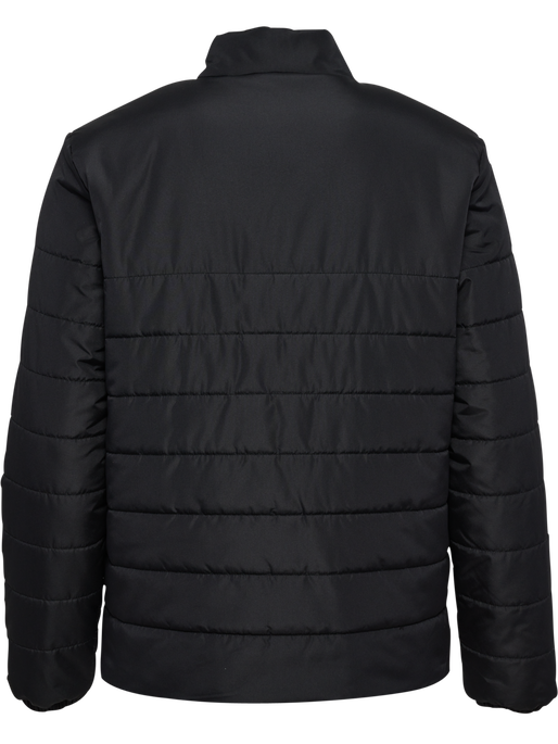 hmlESSENTIAL SHORT BENCH JKT, BLACK hmlESSENTIAL SHORT BENCH JKT, BLACK, packshot