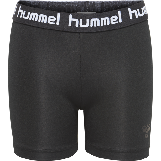 HMLTONA TIGHT SHORTS, BLACK, packshot