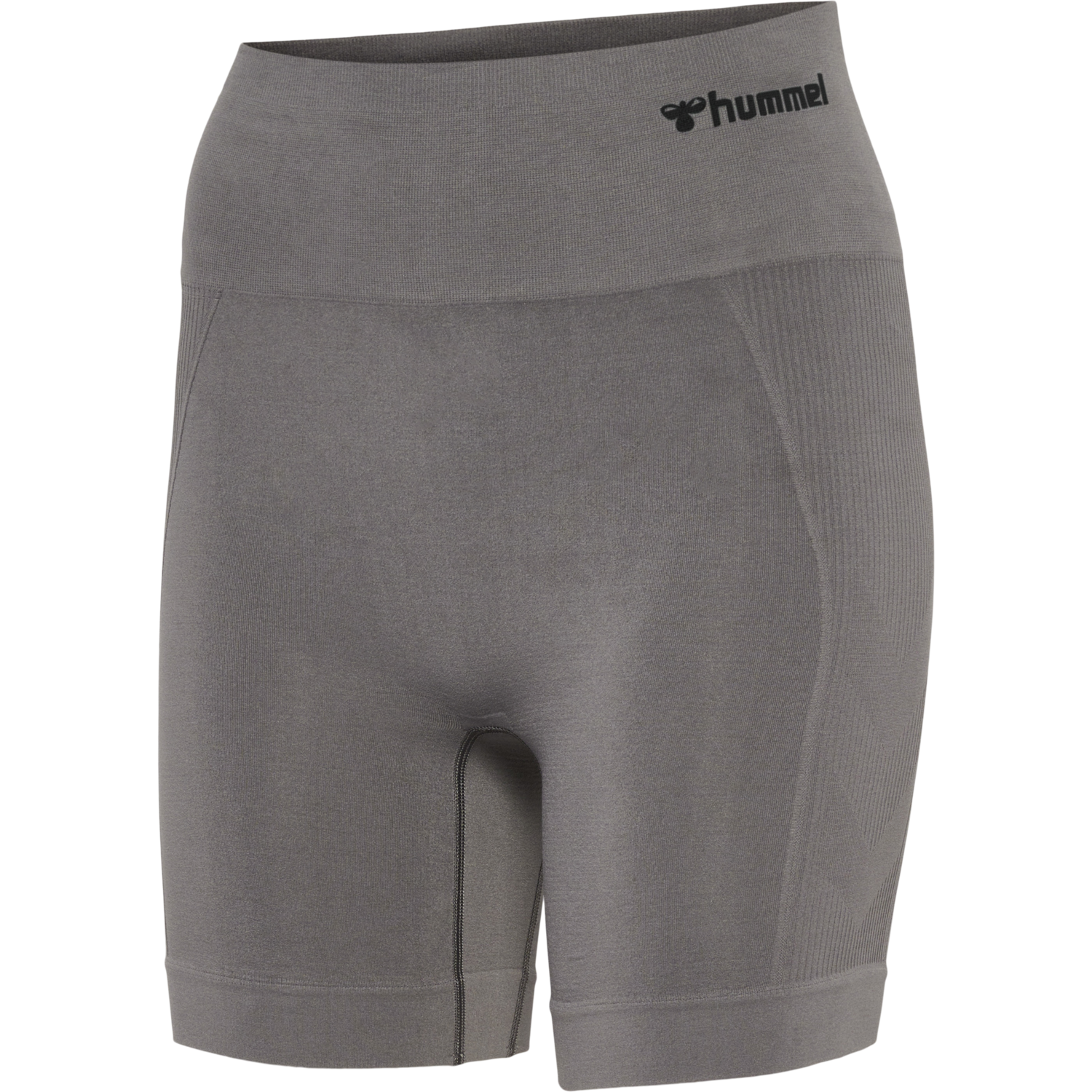 hmlTIF SEAMLESS SHORTS, CHARCOAL GRAY, packshot