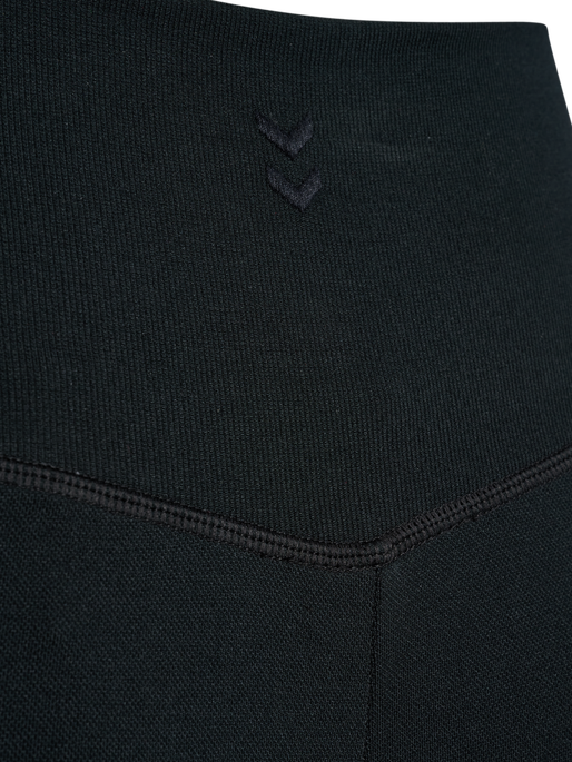 hmlHIIT SEAMLESS FLARE TIGHTS, BLACK hmlHIIT SEAMLESS FLARE TIGHTS, BLACK, packshot