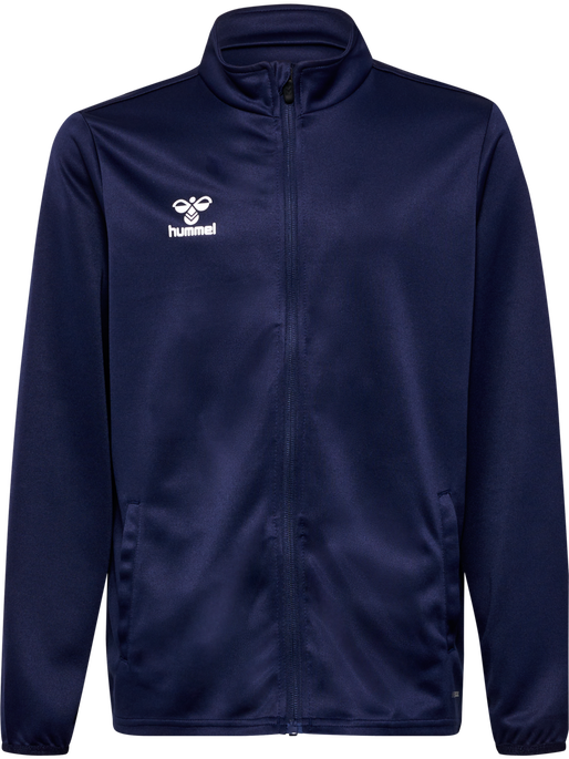 hmlESSENTIAL TRACK JACKET KIDS, MARINE, packshot