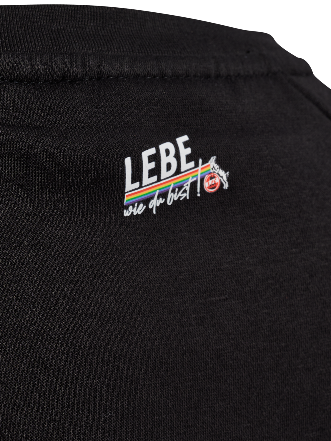 1FCK 23/24 LEBE CREW SWEAT WOMAN, BLACK, packshot