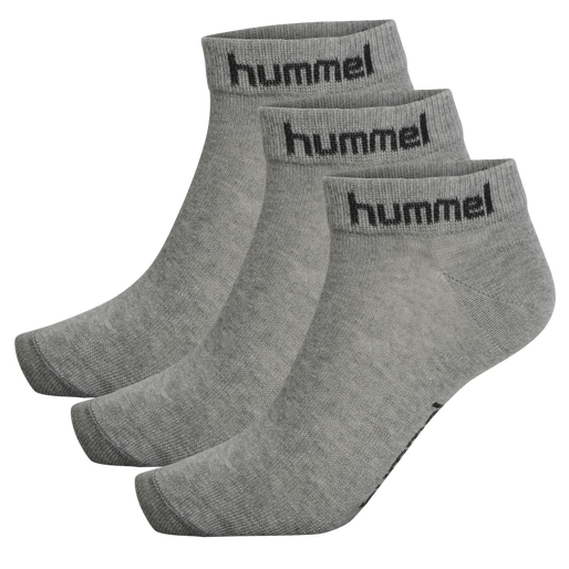 hmlTORNO 3-PACK SOCK, GREY MELANGE hmlTORNO 3-PACK SOCK, GREY MELANGE, packshot