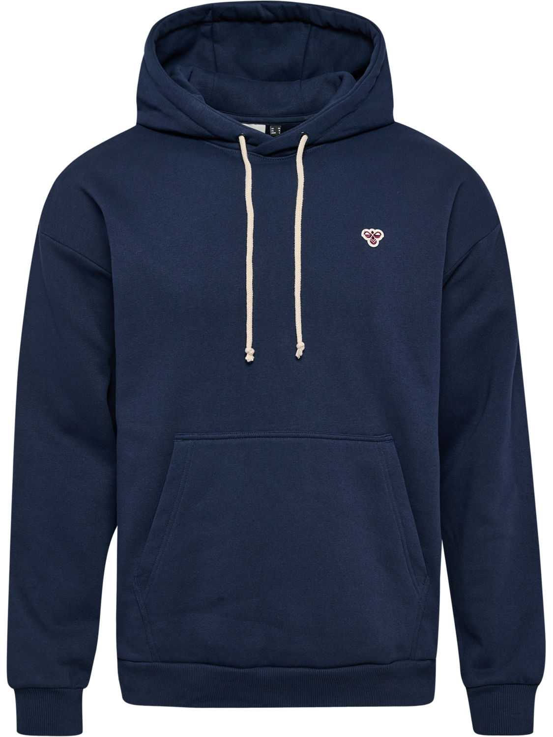 hmlLOOSE HOODIE BEE, DRESS BLUES, packshot