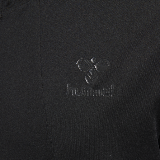 hmlASTON ZIP HOODIE, BLACK hmlASTON ZIP HOODIE, BLACK, packshot