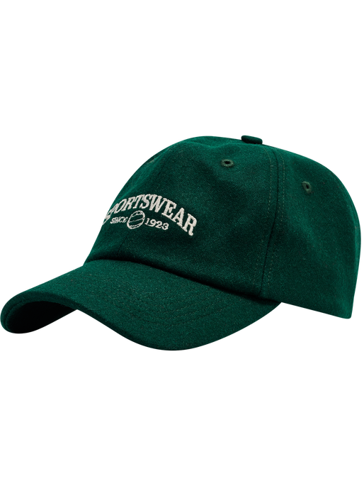 hmlBASEBALL CAP SW, DARK GREEN, packshot