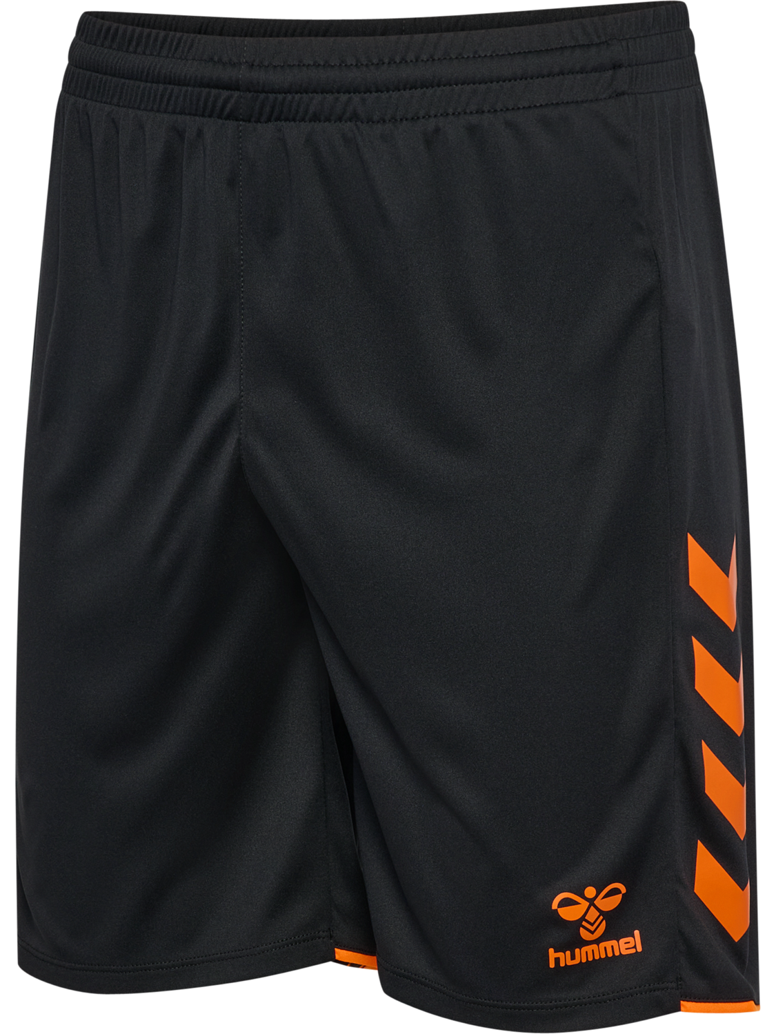 hmlCORE 2.0 SHORTS, BLACK/ORANGE TIGER, packshot