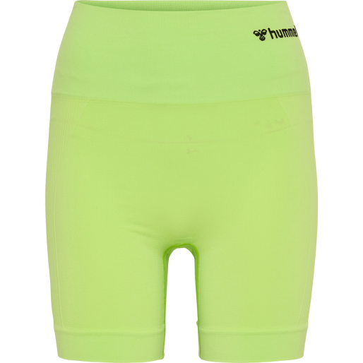 hmlTIF SEAMLESS SHORTS, SHARP GREEN, packshot