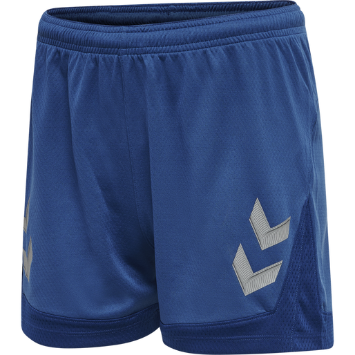 hmlLEAD WOMENS POLY SHORTS, TRUE BLUE hmlLEAD WOMENS POLY SHORTS, TRUE BLUE, packshot
