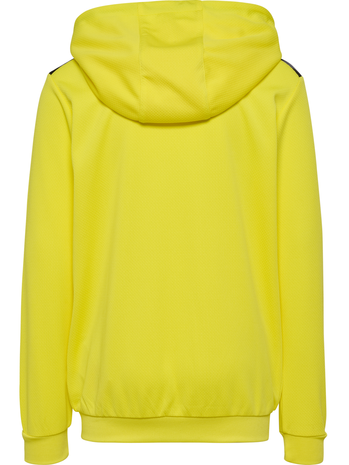 hmlAUTHENTIC PL ZIP HOODIE KIDS, BLAZING YELLOW, packshot