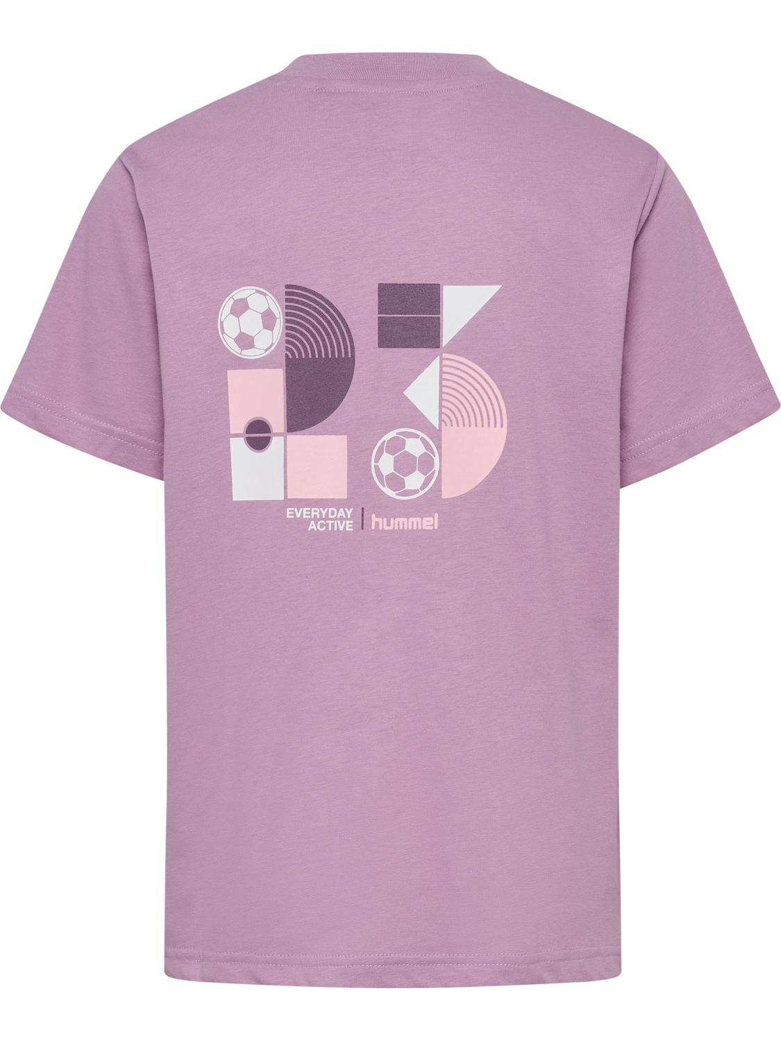 hmlJR GRAPHIC T-SHIRT S/S, LAVENDER MIST, packshot