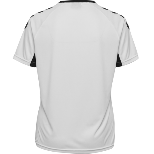 CORE TEAM JERSEY WOMAN S/S, WHITE, packshot