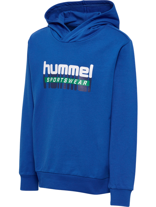 hmlTUKAS HOODIE, CLASSIC BLUE, packshot