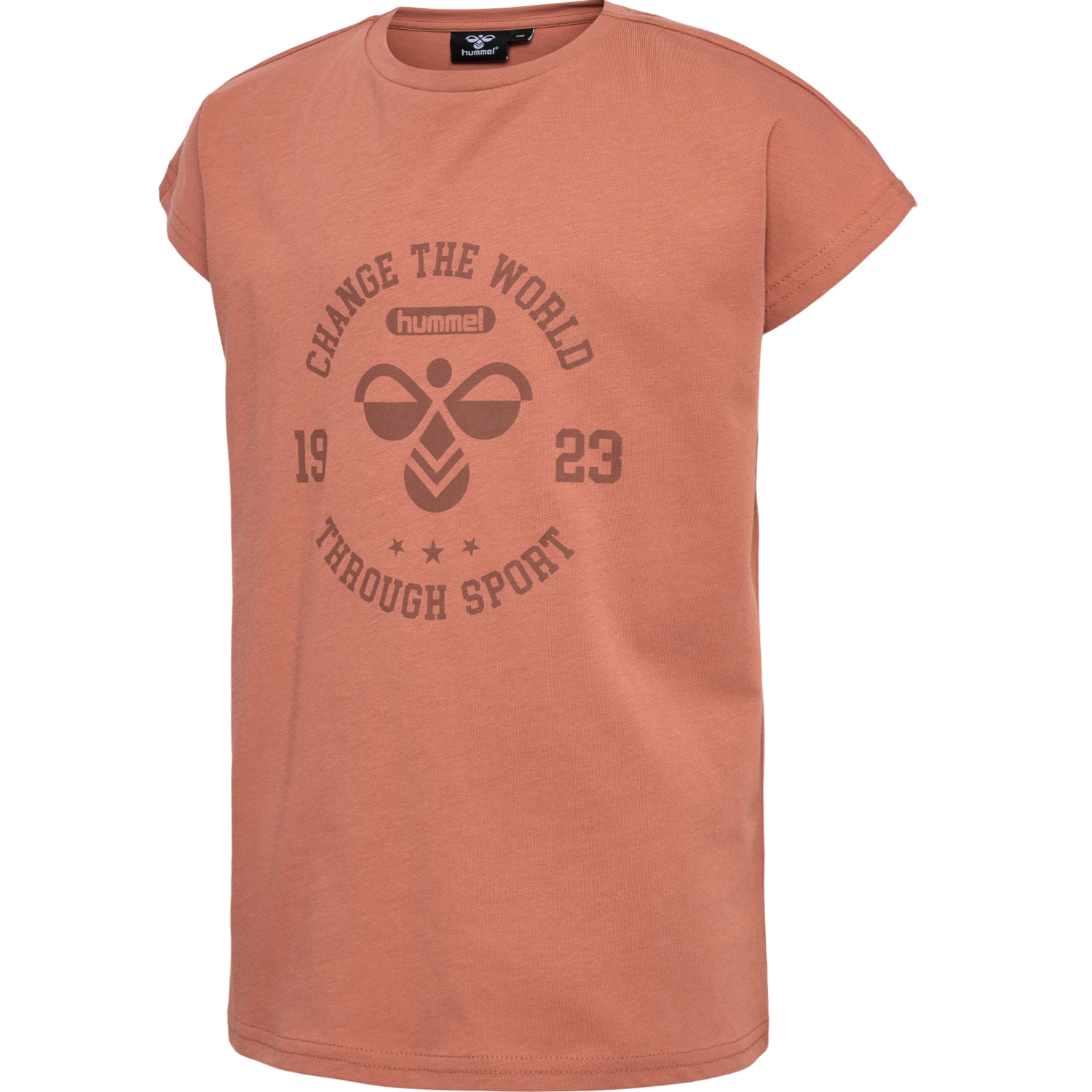 hmlMALIN T-SHIRT S/S, CHUTNEY, packshot