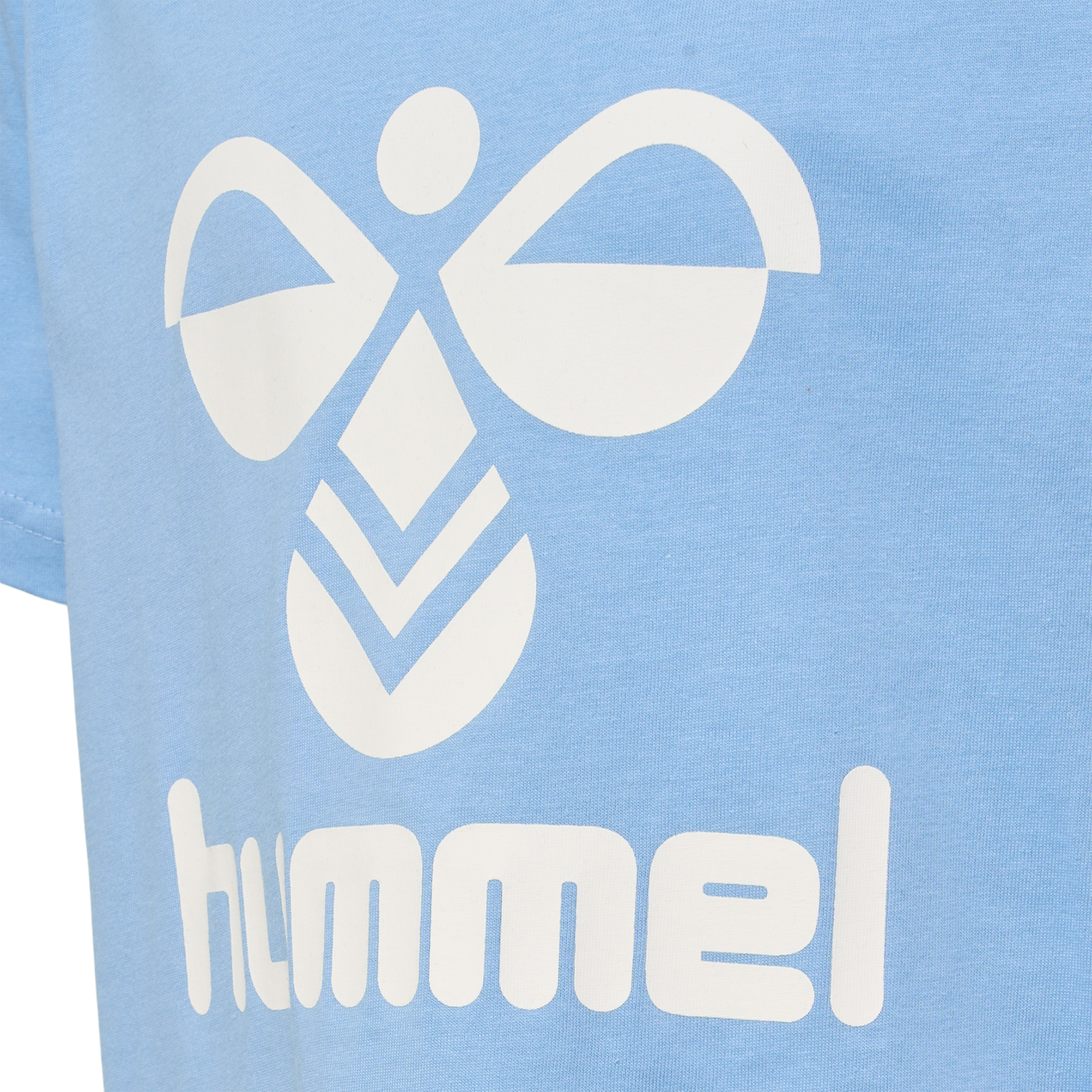 hmlTRES T-SHIRT S/S, DUSK BLUE, packshot