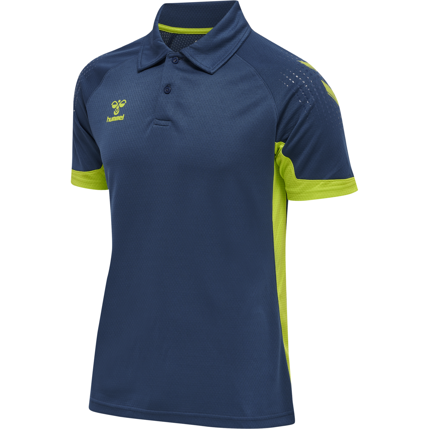 hmlLEAD FUNCTIONAL POLO, DARK DENIM, packshot