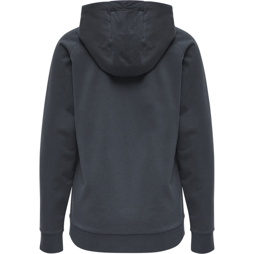 HMLGO COTTON LOGO HOODIE WOMAN, INDIA INK HMLGO COTTON LOGO HOODIE WOMAN, INDIA INK, packshot