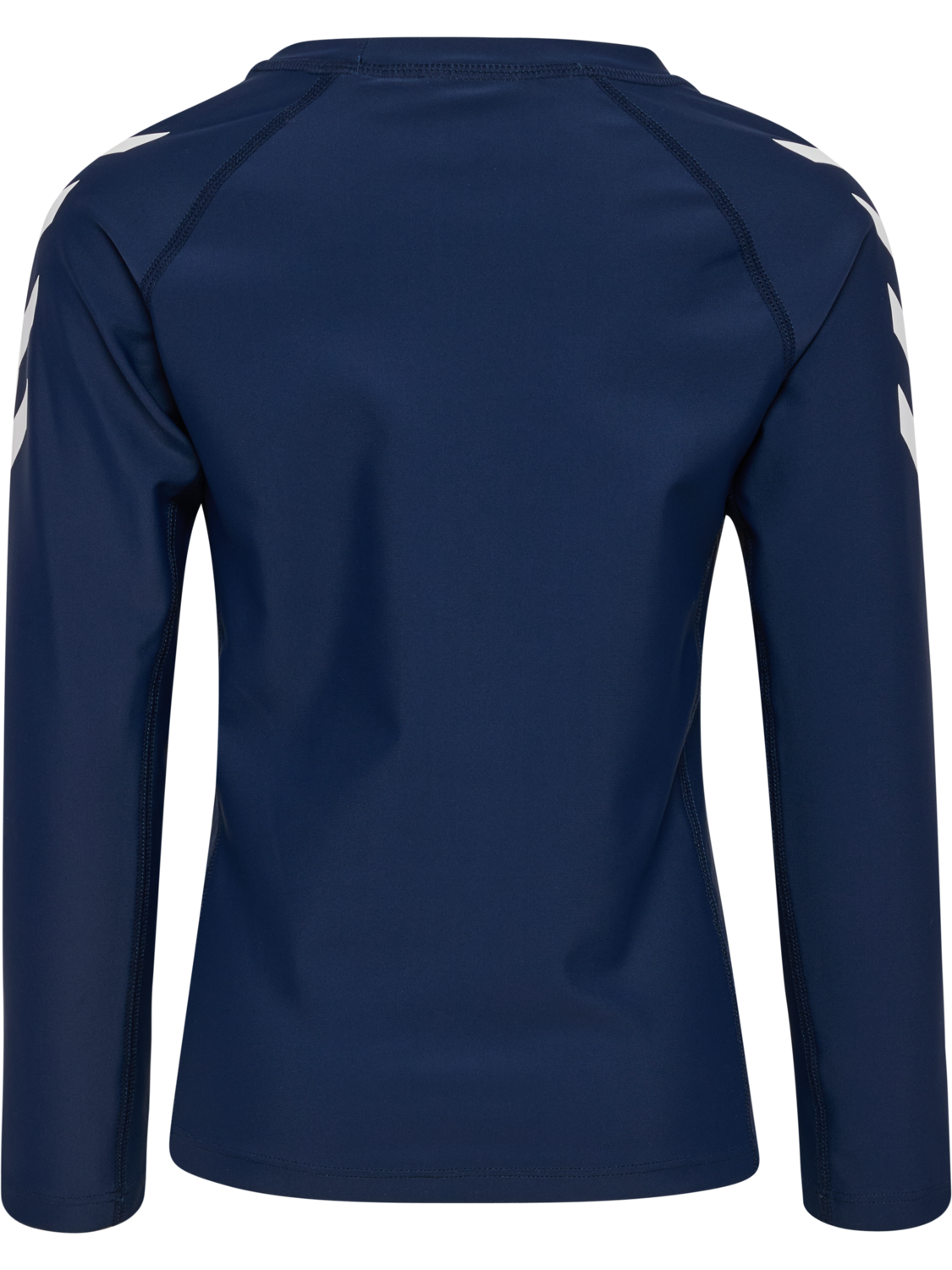 hmlJR SWIM T-SHIRT L/S, DRESS BLUES, packshot