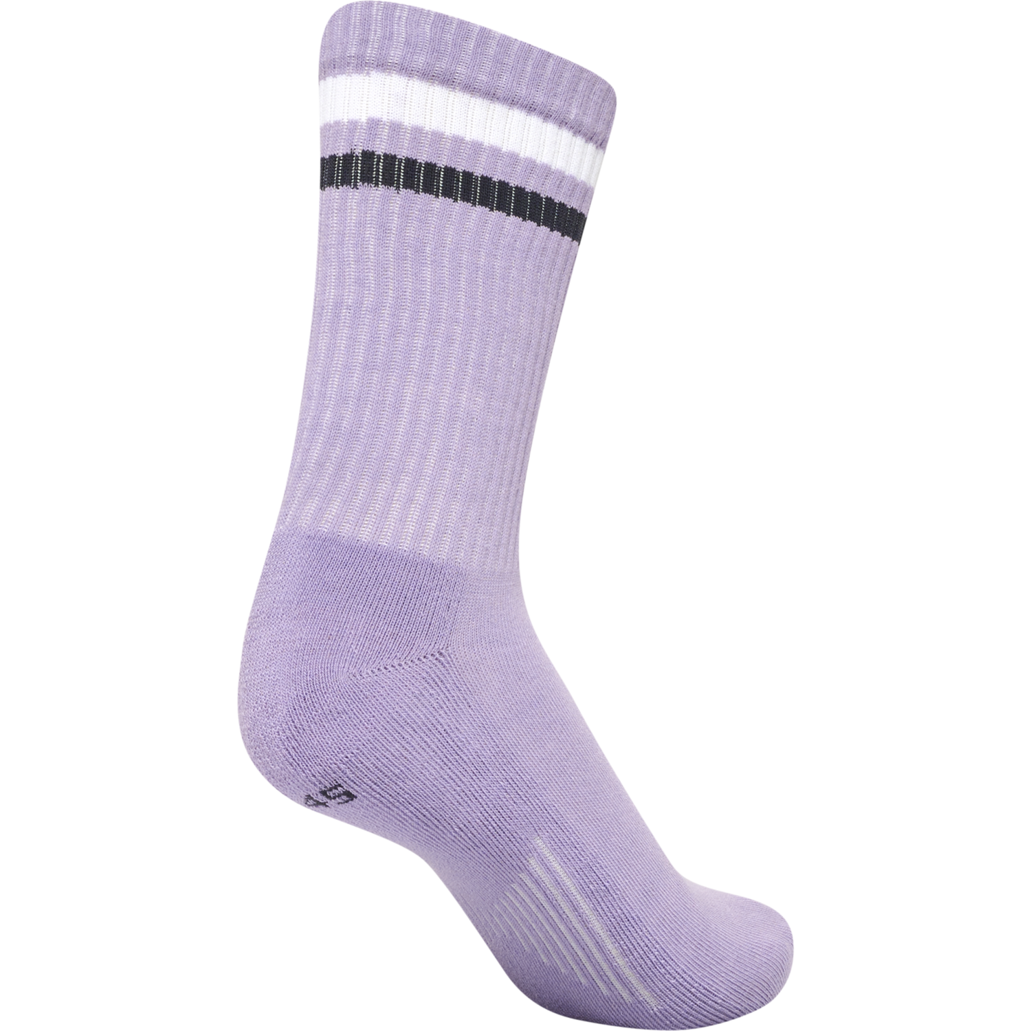 hmlRETRO 4-PACK SOCKS MIX, WHITE/PURPLE/GREY, packshot